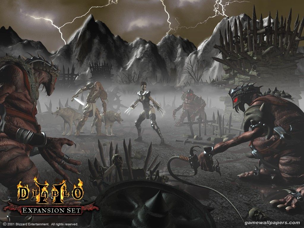 Diablo II Обои для компьютера заставки на рабочий стол 